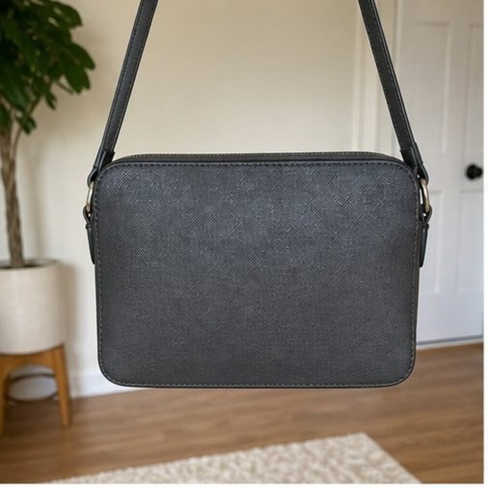 Stone Woven Crossbody Bag